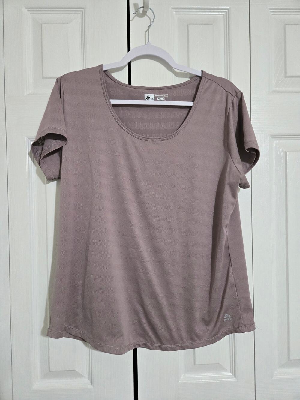 Rbx xl women's mauve breathable athletic tshirt